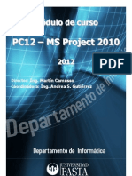 Curso MS Project 2010