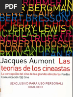 AUMONT, Jacques - Las Teorías de Los Cineastas