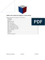 How To Solve A Rubik's Cube, For Lazy People