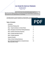 A Practical Guide To Critical Thinking-Haskins