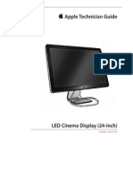 Apple Technician Guide For LED Cinema Display (24-Inch)