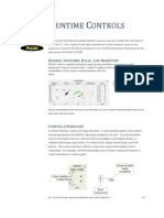 PSCAD Run Time Controls and Interactive Data Analysis Plots