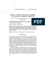 Response of Benthic Invertebrate Communities To The Large-Scale Dredging of Muuga Port