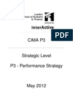 CIMA P3 - May 2012