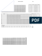 Vs - Batsman Scoring Sheet Date