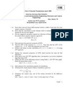 Or-421051 - Digital Signal Processing