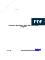 Rsni3: Pertukaran Data Lintang, Bujur, Dan Tinggi Lokasi Geografis