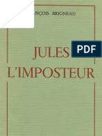 Jules L Imposteur Francois Brigneau