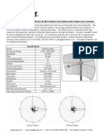 5.7-5.85 GHZ 30 Dbi Parabolic Grid Antenna With N-Style Jack - T58300G10006T