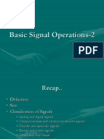 Basic Signal Operations-2