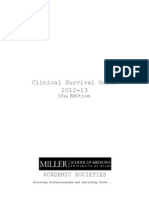 ClinicalSurvivalGuide 2012 2013