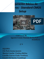 Configuración Básica de Parámetros - Standard CMOS Setup