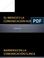 El Medico y La Comunicación Humana