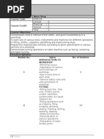 Course Title Work Shop Course Code Course Credit Course Objective