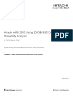 Hitachi AMS 2500 Using 200GB SSD Drives - Scalability Analysis