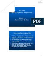 AE 684 AE 684 Aircraft Materials & Processes Aircraft Materials & Processes