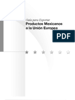 Guia para Exportar Productos Mexicanos A La Union Europea