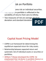  CAPM Theory