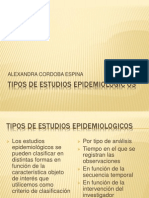 Tipos de Estudios Epidemiologicos Clase 5