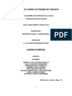 Nutrición Clínica - Casos Clínicos