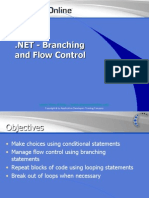 .NET - Branching and Flow Control