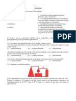 Exercícios de Pneumática