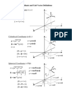 Coordinate and Unit Vector