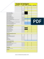 Planilha - Custos Da Soldagem (Comparativo) ESAB