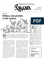 Military Rule Persists in The Country: Editorial