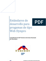 ABAP - Estandares de Desarrollos Web Dynpro para SAP Portal