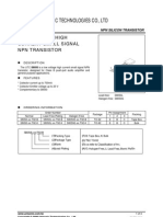 Unisonic Technologies Co., LTD: Low Voltage High Current Small Signal NPN Transistor