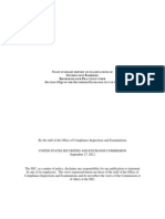 Staff Summary Report On Examinations of Information Barriers - Broker-Dealer Practices Under Section 15 (G) of The Exchange Act