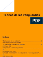 UACH NEOVANGUARDIAS - TRANSVANGUARDIAS - POSVANGUARDIAS - Teoría