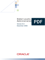 Siebel Loyalty Admin