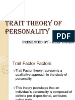 Trait Theory of Personality