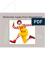 Mcdonalds Supply Chain Management