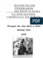 Proyecto de Itinerario Catequístico para La Iniciación Cristiana de Niños