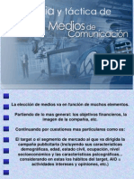 Estrategia y Táctica de Medios