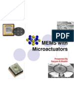 MEMS With Microactuators - by Sayyan