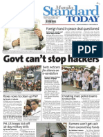 Manila Standard Today - Tuesday (October 09, 2012) Issue