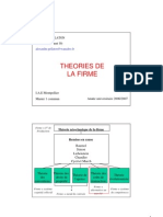 Théories de La Firme - Support Cours N°2