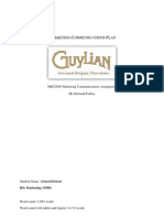 Marketing Communications Plan For Guylian