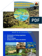 Impact of Agricultural Practices On Ecosystem Services