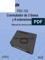 Manual de Conmutador Steren PBX-100