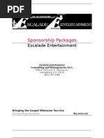 Sponsorship Packages B