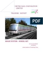 Banglore Metro Rail Corporation-Bogie System