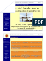 Procedimientos de Construcción