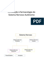 Introdução À Farmacologia Do SNA