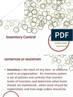 Inventory Control