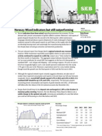 Macro Update: Mixed Indicators in Norway But Still Outperforming